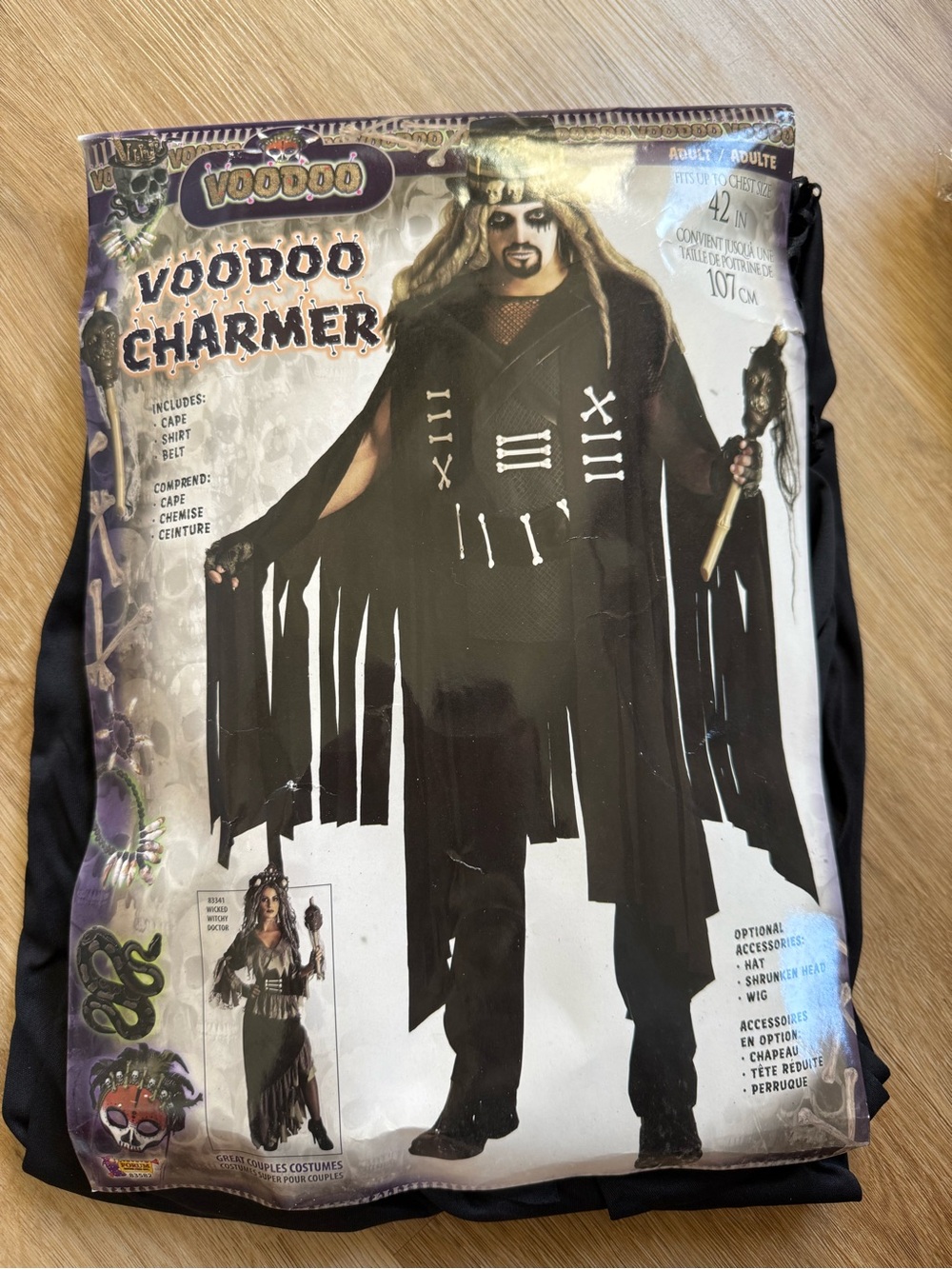 Voodoo Charmer Black Costume